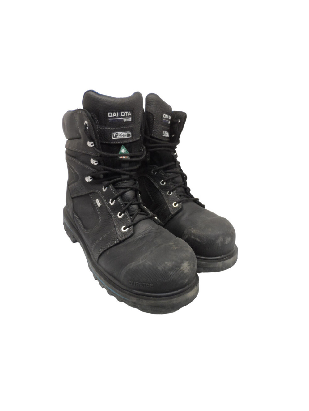 Dakota Men's 8" 557 STCP HD3 Vibram Work Boots Black/Blue Size 13M